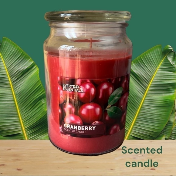 Every Day Essentials Other - Cranberry Scented  Candle
